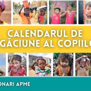 Calendarul de rugăciune pentru copii